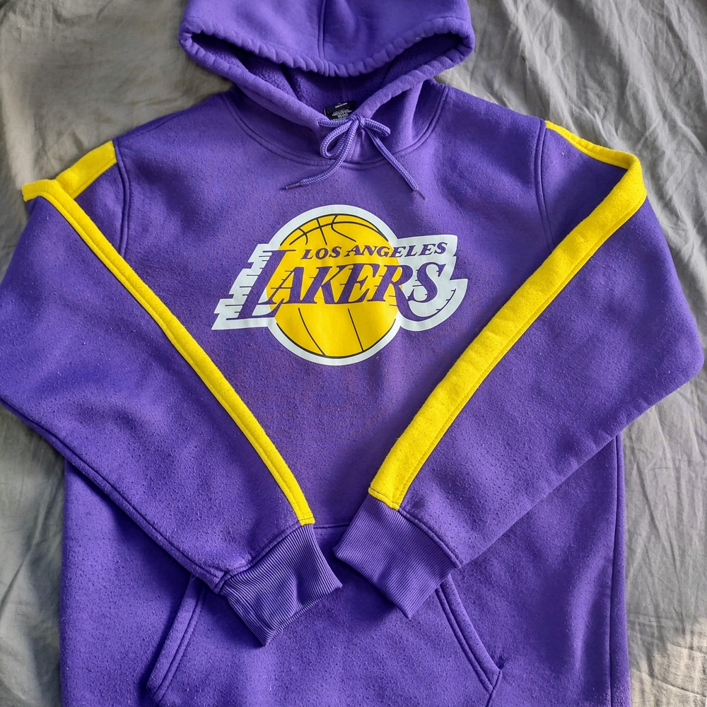 Los Angeles Lakers Purple and Yellow Hoodie